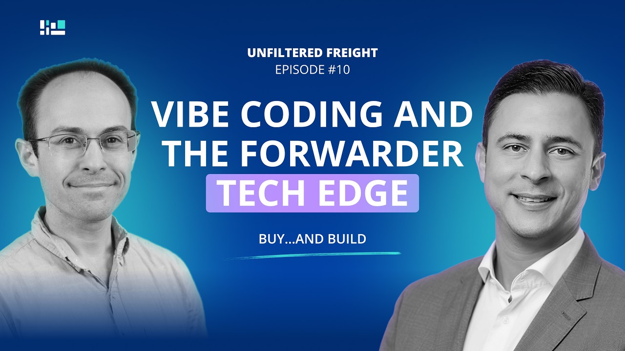 Vibe Coding for #freight  #forwarder : The Build vs Buy Edge | Unfiltered Freight 10