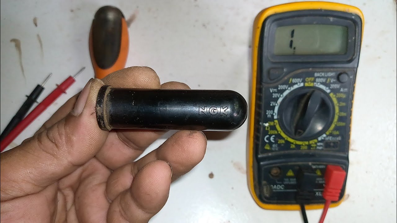 ?inside Motorcycle NGK Spark Plug Cap
