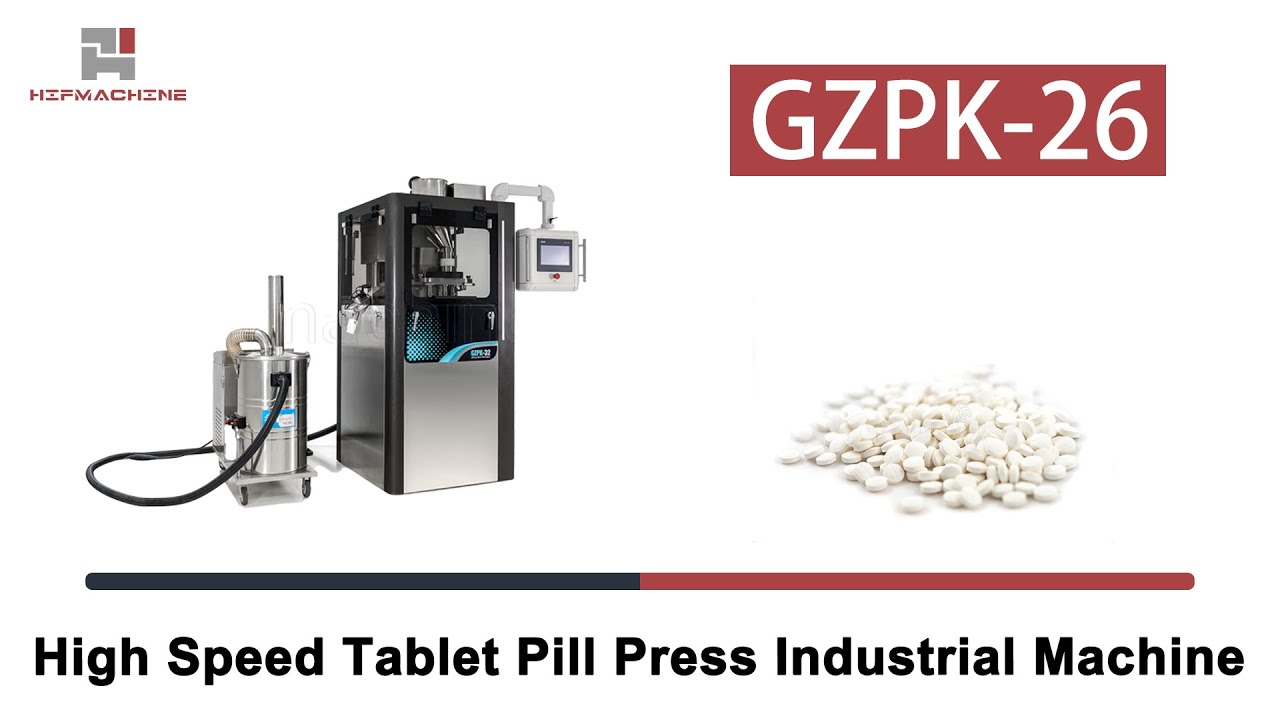 High Speed Tablet Pill Press Industrial Machine GZPK