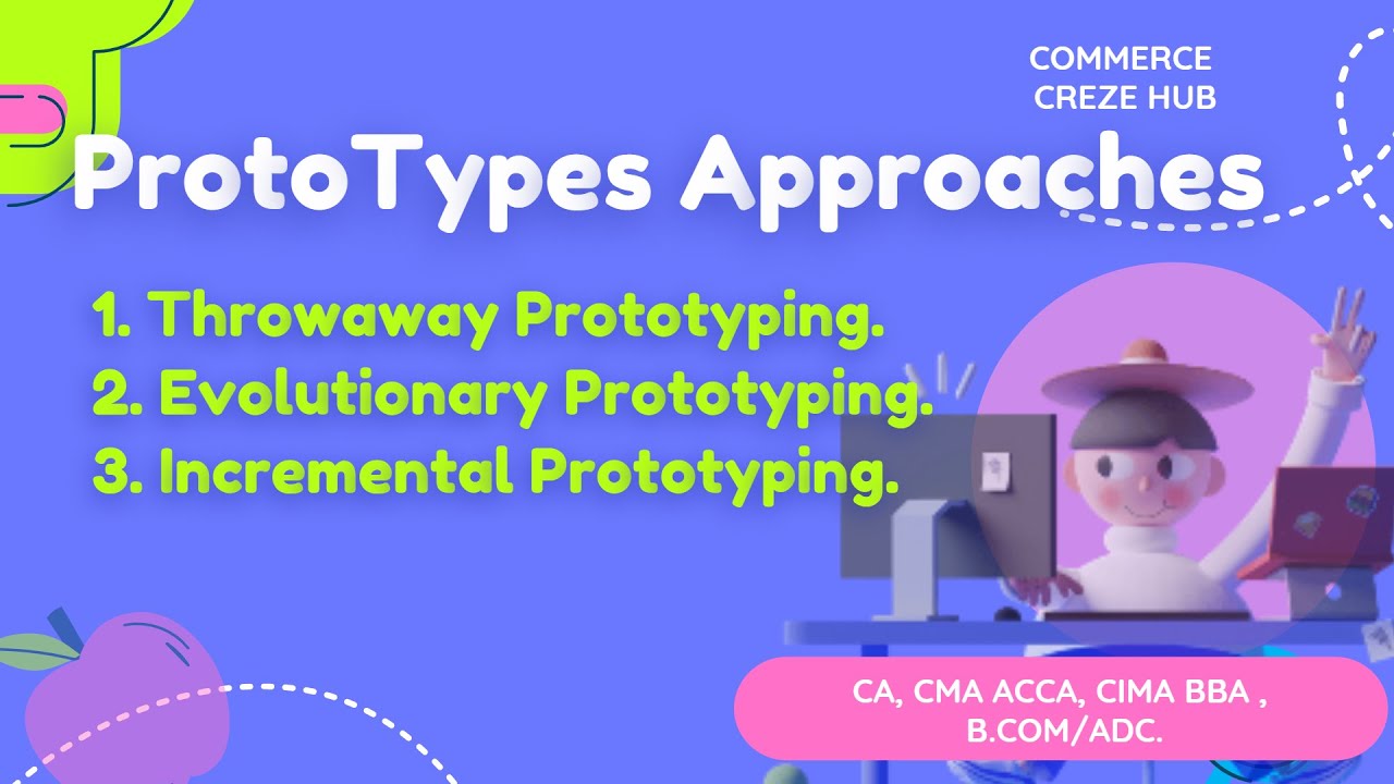 Prototypes Approaches 1.Throwaway Prototyping 2. Evolutionary Prototyping 3. Incremental Prototyping