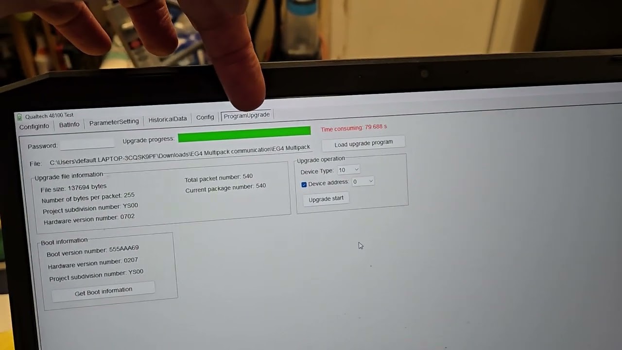 EG4 LifePower4 V1 Firmware Note