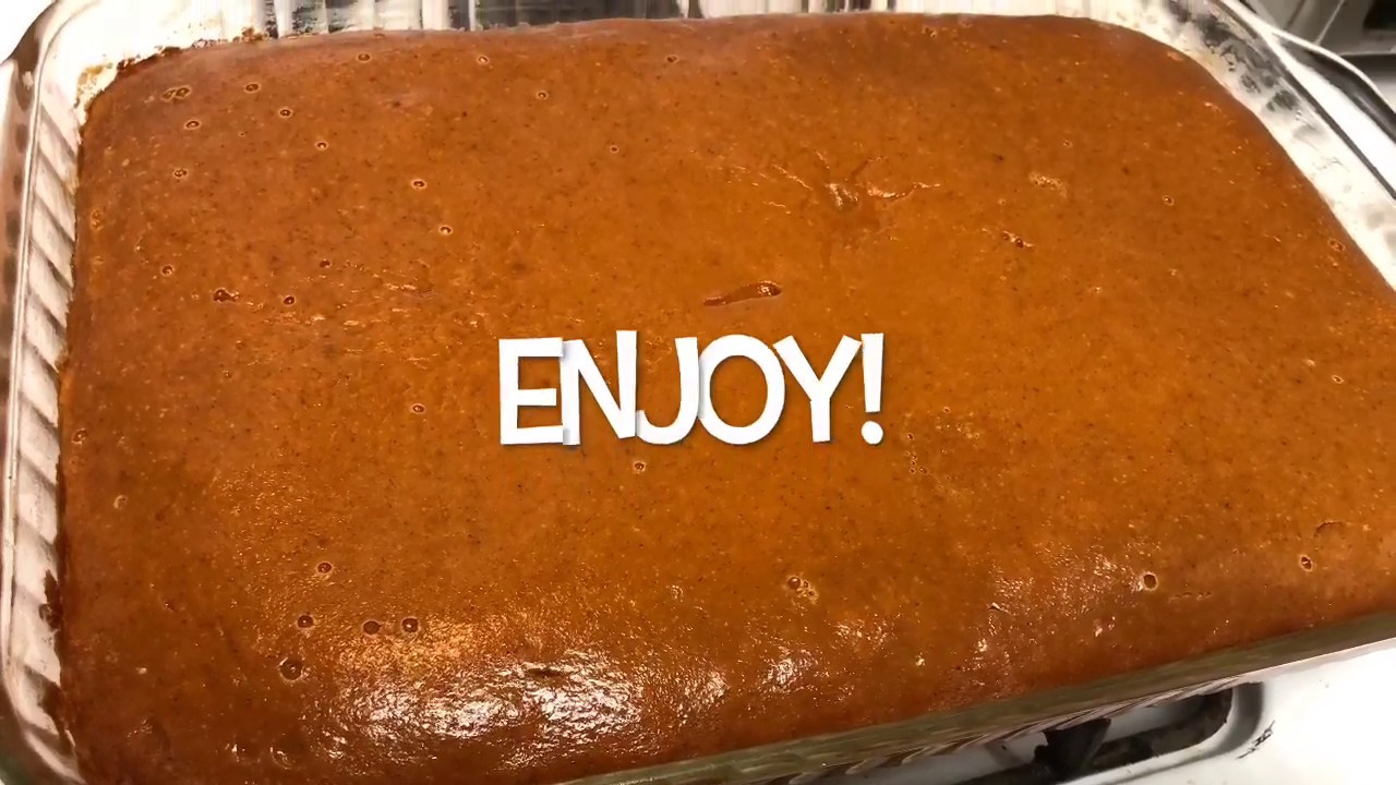 EASY, NO-Crust Pumpkin Pie (Custard)