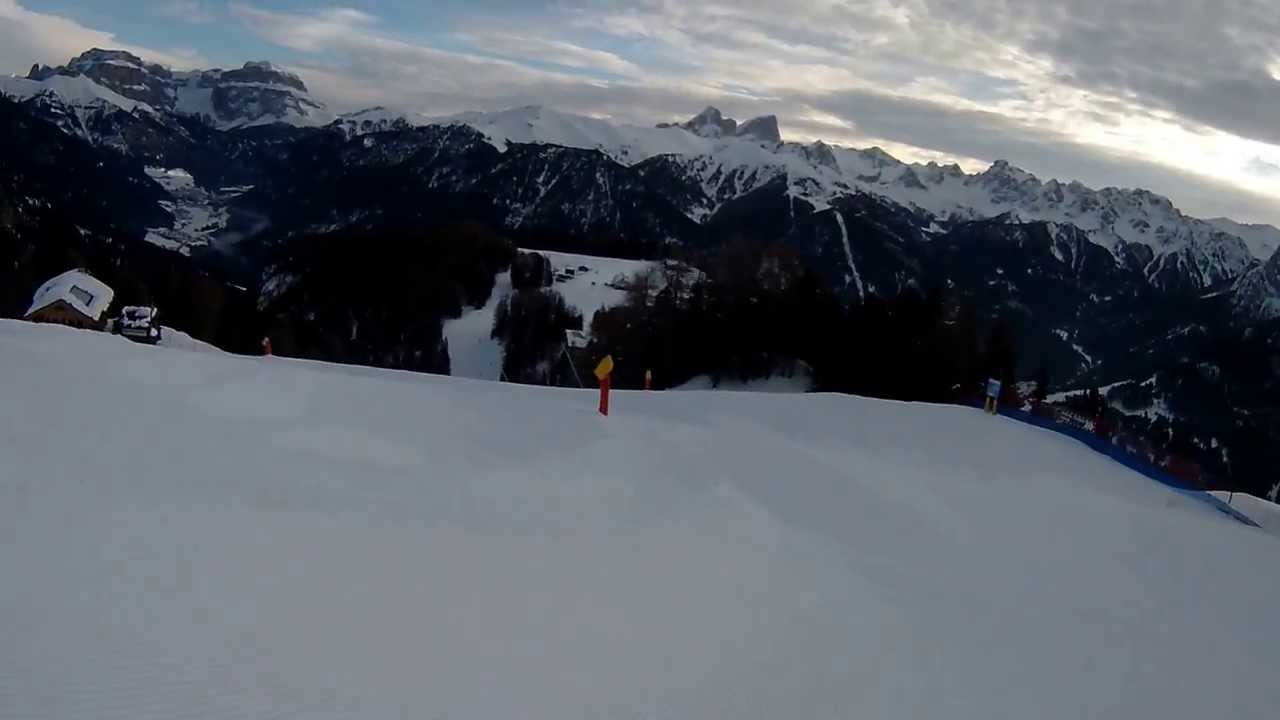 Pista Thoni Skiarea Catinaccio Vigo di Fassa