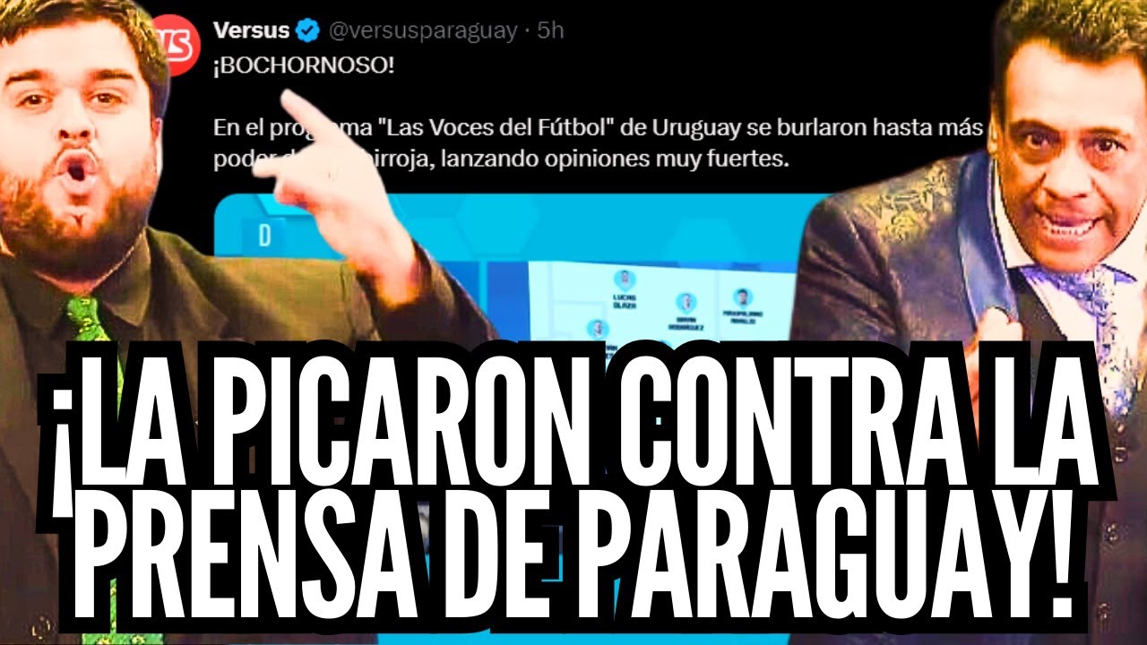 &iexcl;SE CALIENTA LA PREVIA! ALBERTO Y FLETCHER RESPONDEN DURAMENTE A PRENSA PARAGUAYA PREVIO AL PARTIDO