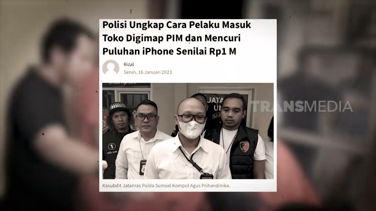 Dua Residivis Bobol Toko Handphone | KRIM MALAM (18/01/23)