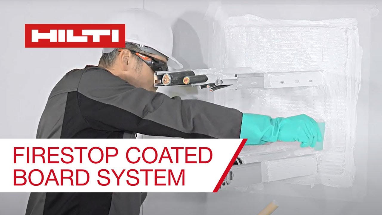 NEW C670 Firestop Coated Board System