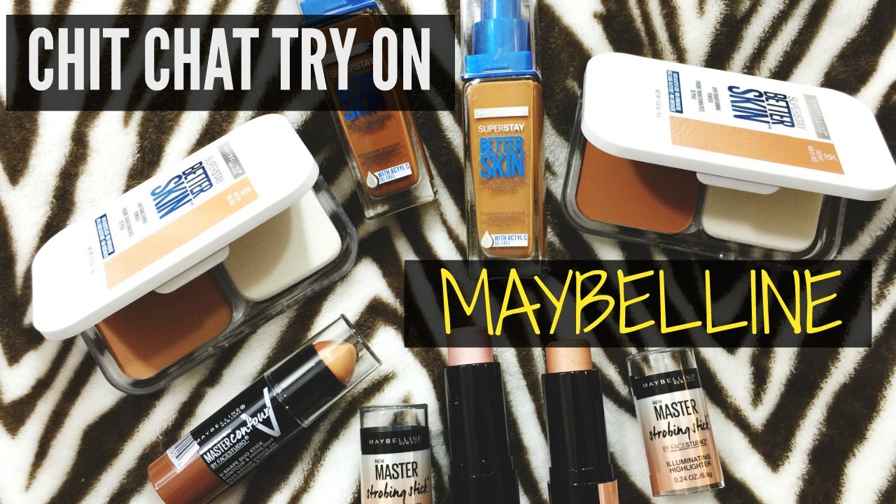 New Maybelline I Better Skin Shades, Powder, Strobe, & Contour Stick Review Video I ByBare