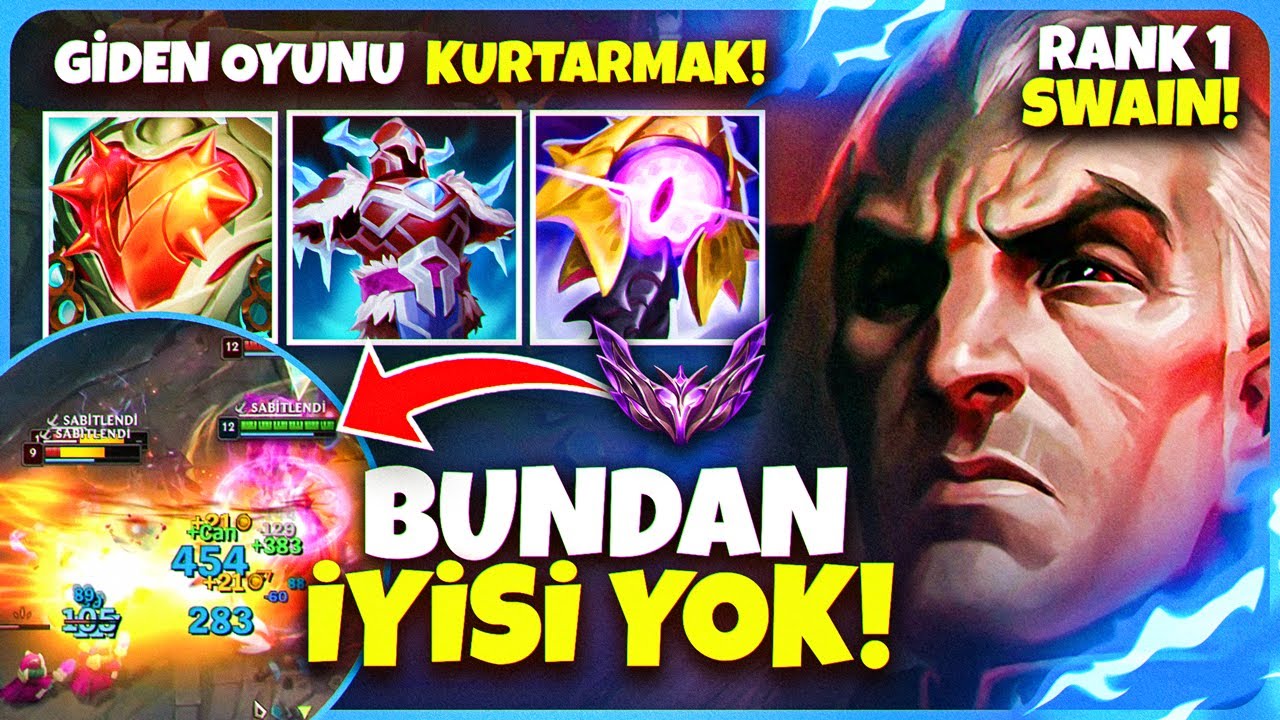 🔥 İDDİA EDİYORUM B&Ouml;YLE BİR SWAİN VİDEOSU İZLEMEDİN! 🔥 | D&Uuml;NYA SWAİN 1. Sİ &Uuml;ST KORİDOR! | Pace LoL