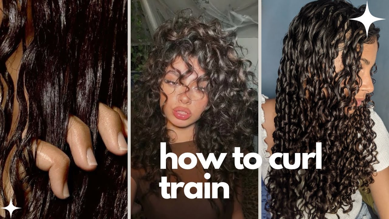 How to curl train your hair