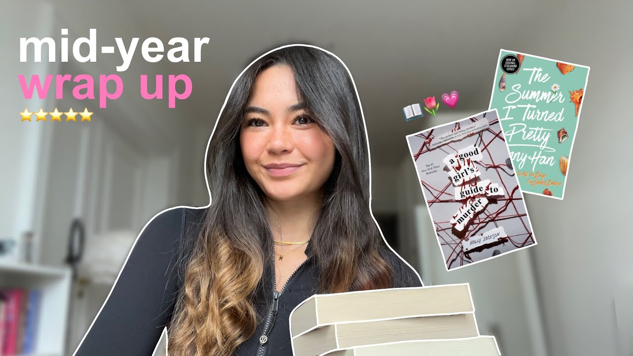 the 20-ish books i’ve read so far this year ⭐️🌷💗 mid year wrap up