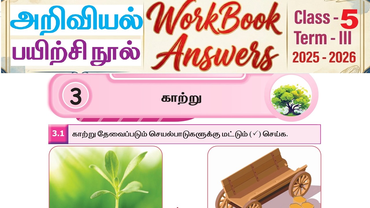 Class 5 Science Term 3 Unit 3 
