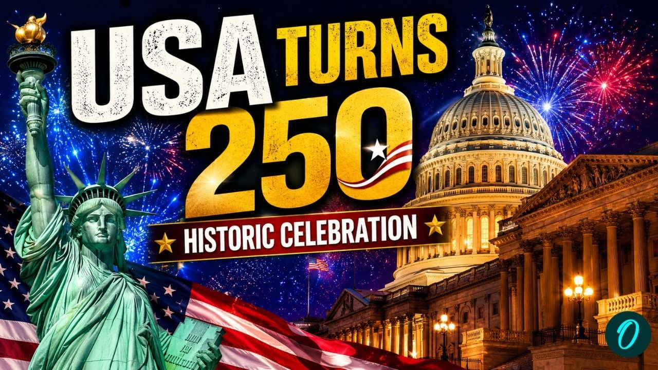 America 250 LIVE: U.S. Marks 250th Birthday with Celebrations in Washington, Boston & Philadelphia