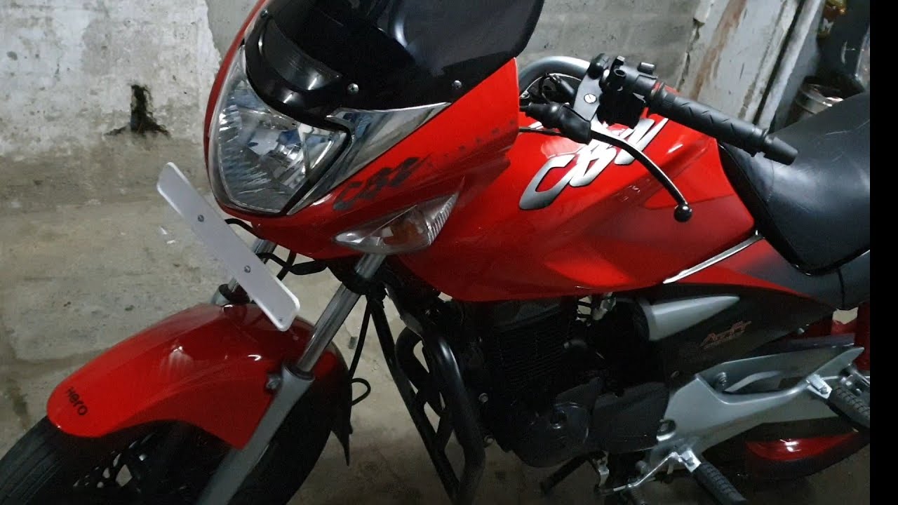CBZ XTREME RED AND BLACK GENUINE MODEL DESIGN.