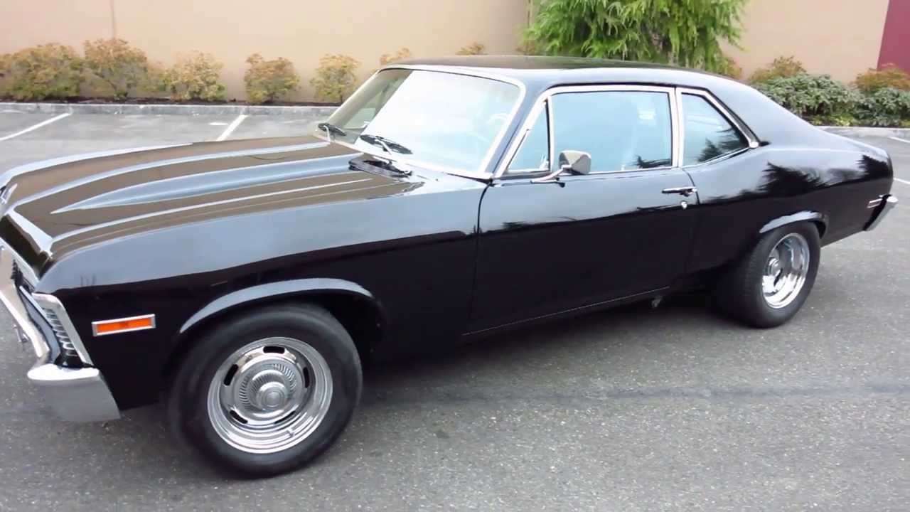 1970 Chevy Nova in Tuxedo Black - Test Drive