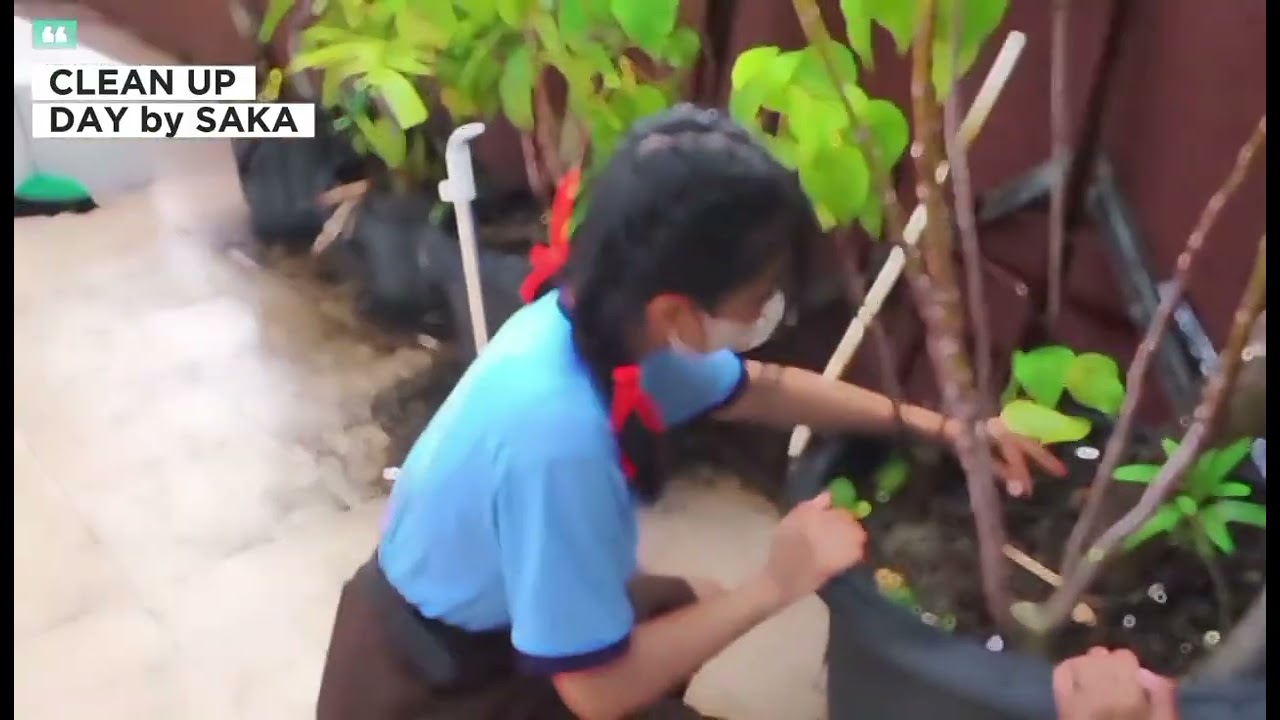 Clean Up Day By Saka