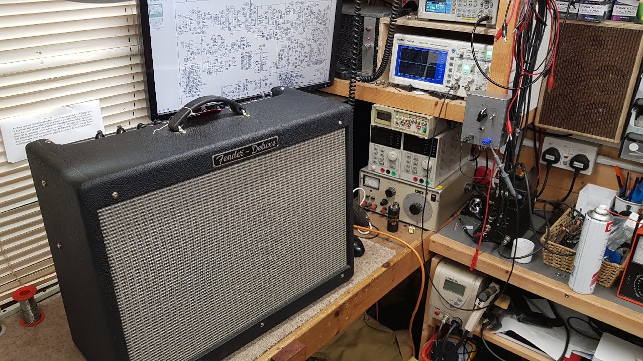 Complete Fender Hot Rod Deluxe Amplifier Repair : From Filter Caps to Circuit Board Restoration
