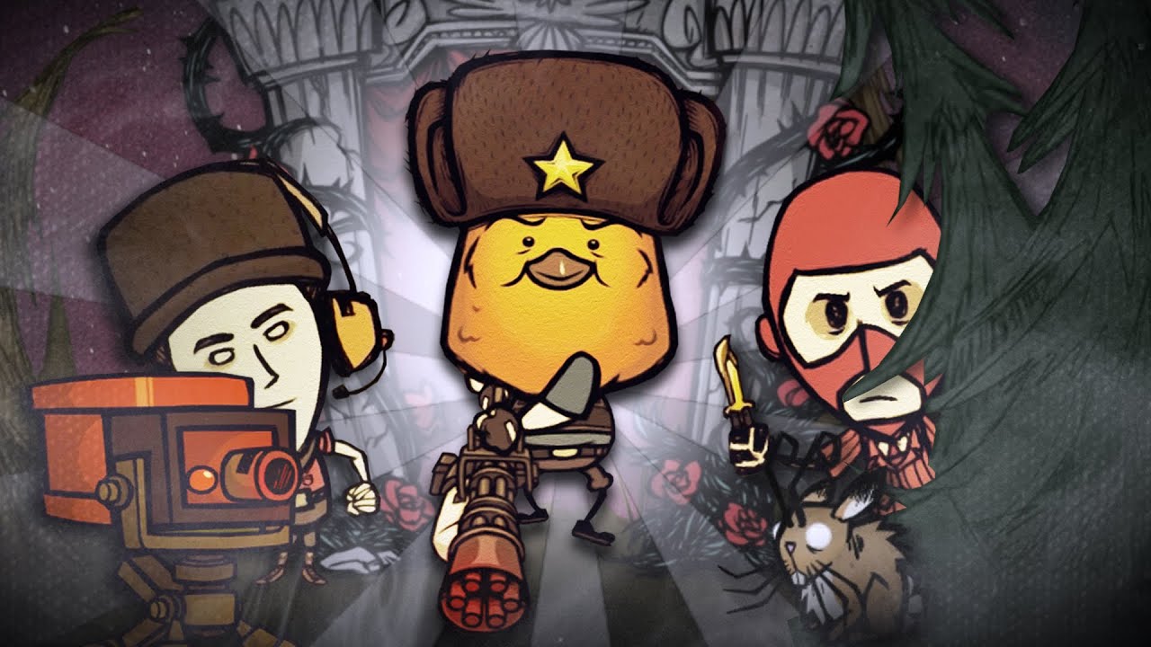 Накаченные мужики в Don`t Starve Together! Моды.