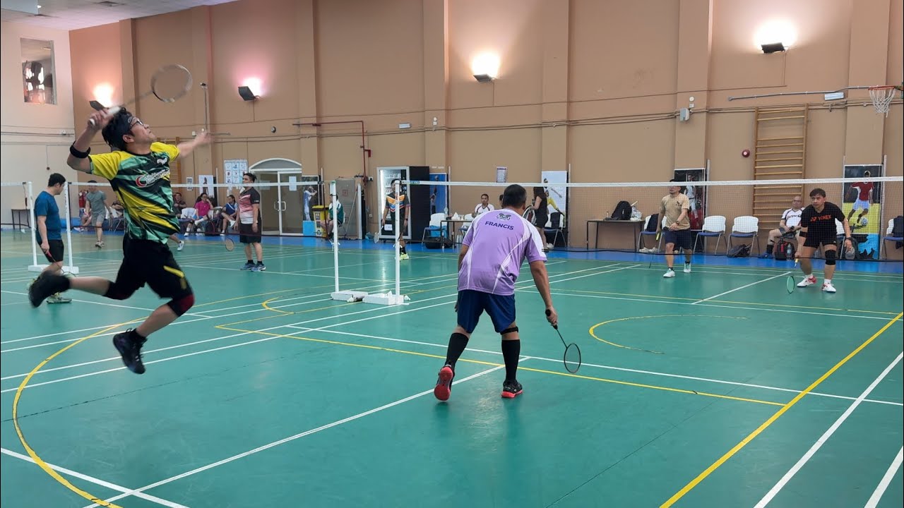 Supremo / Mon VS Rico / Cris Edd - 9 January 2026 - GSQ Good Shots Qatar - Badminton Queuing - Doha