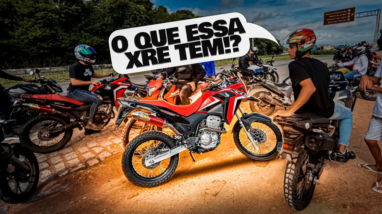 PRIMEIRA VIAGEM NA MINHA XRE 300 RALLY