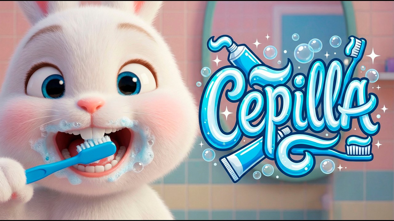 👉 Me Cepillo los Dientes 🪥 | Canci&oacute;n Infantil con BunnyBum | BailaBum