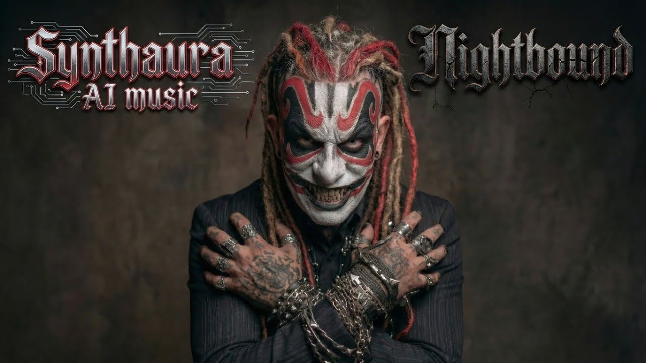 Synthaura AI music - Nightbound ⛓️🌑 (official music)