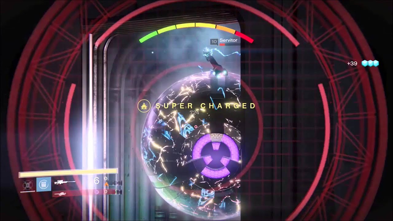 Destiny: Lightning Grenade Stuck Servitor