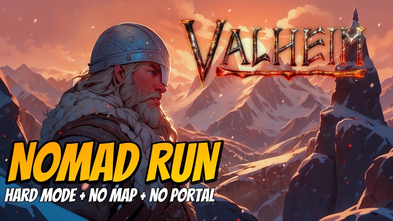Valheim | New Playthrough | Hard Mode + No Maps + No Portals | Episode 03