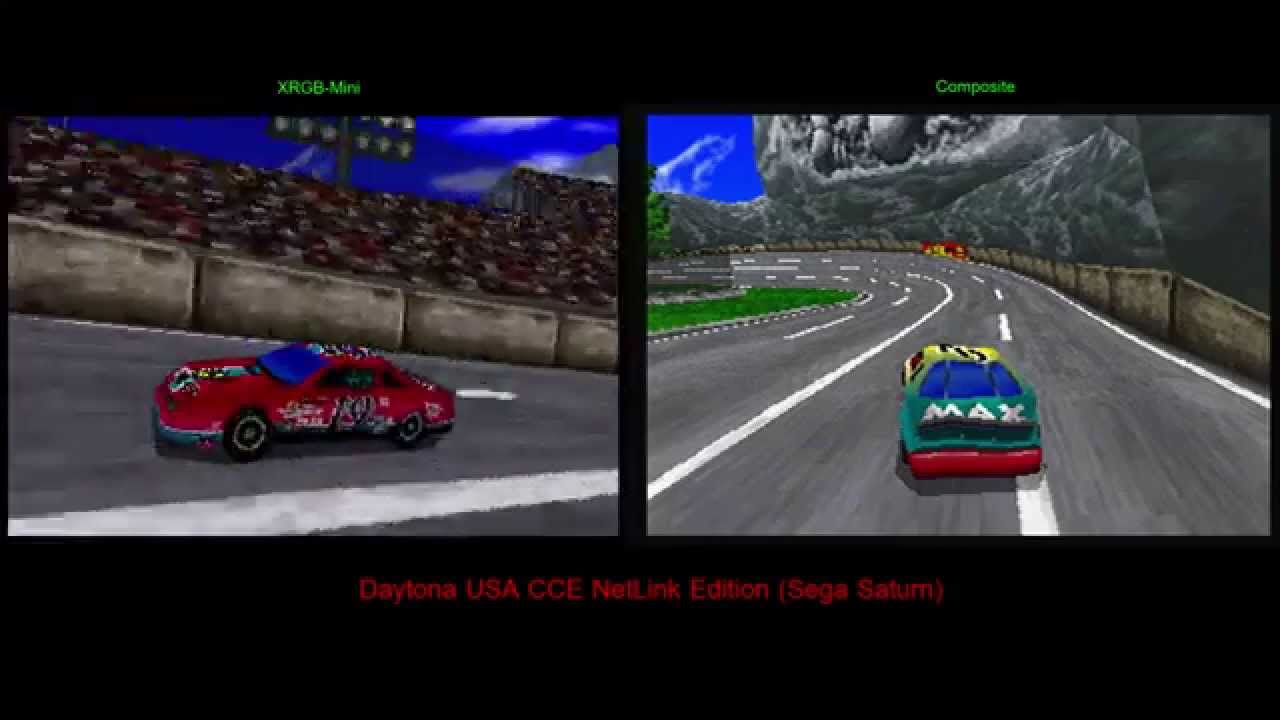 Daytona USA CCE NetLink Edition (Sega Saturn) Local Link Play