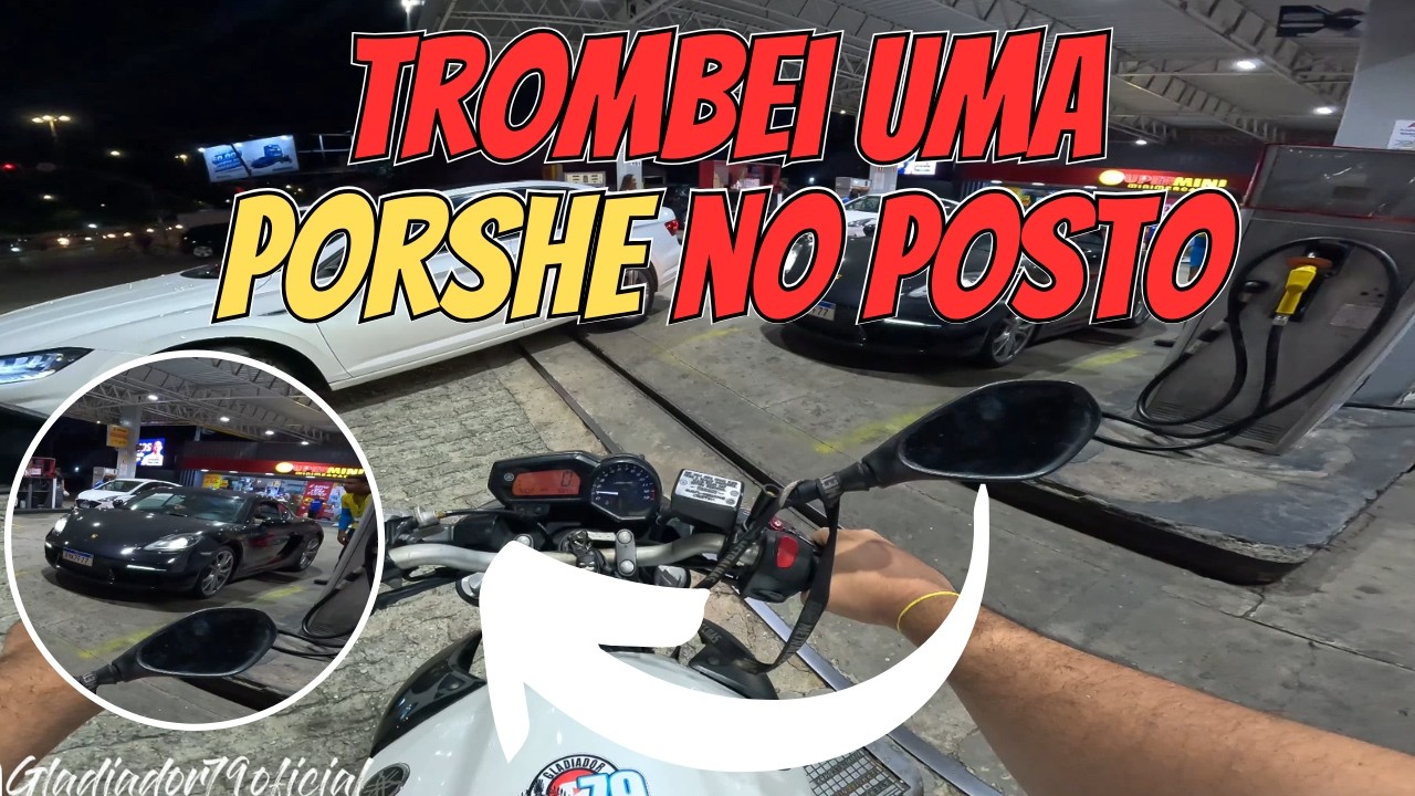 TROMBEI UMA PORSCHE NO POSTO E ELE QUERIA COMPRA A XJ6 SÓ O CANO!