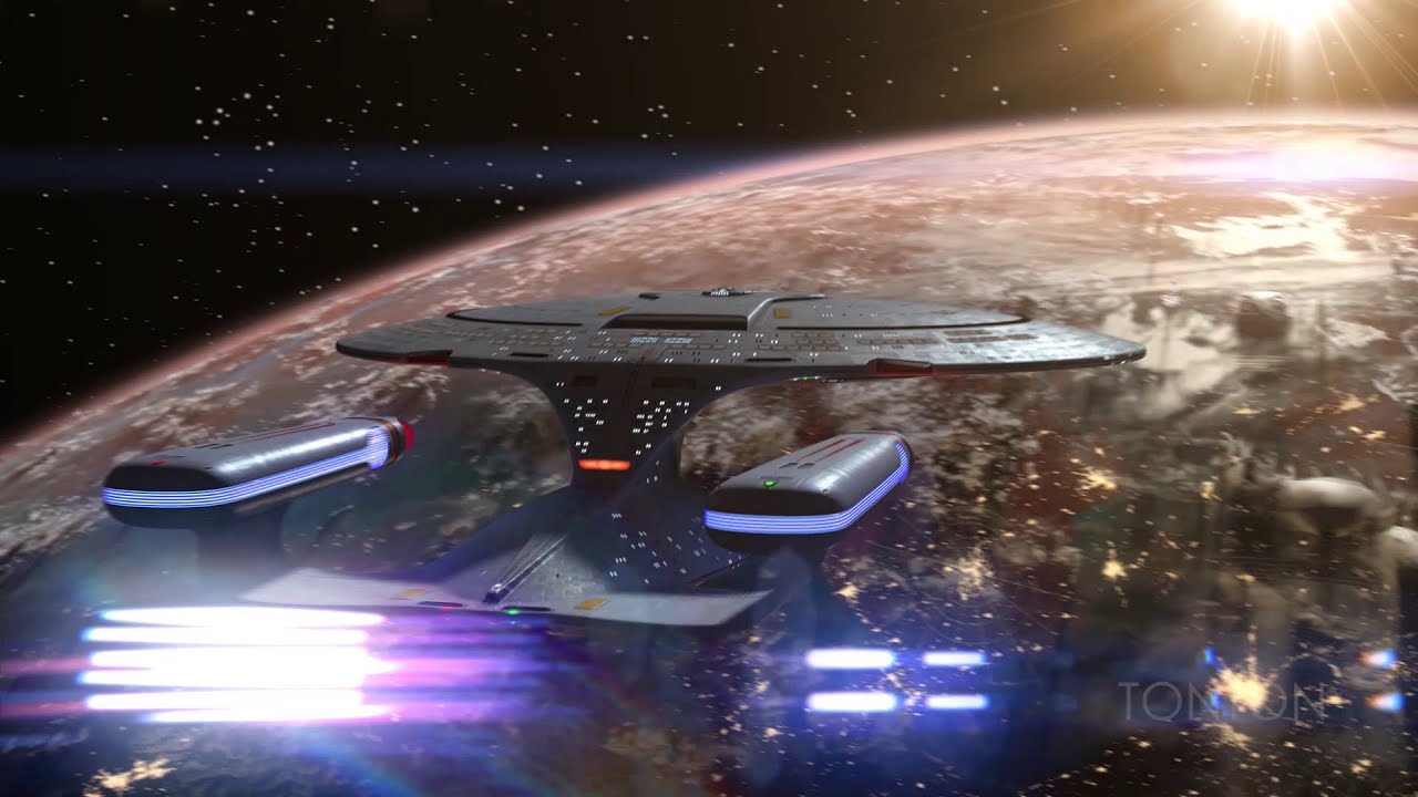 [FANMADE] Star Trek TNG Unification part I - Enterprise arrives at Vulcan REMAKES 2023