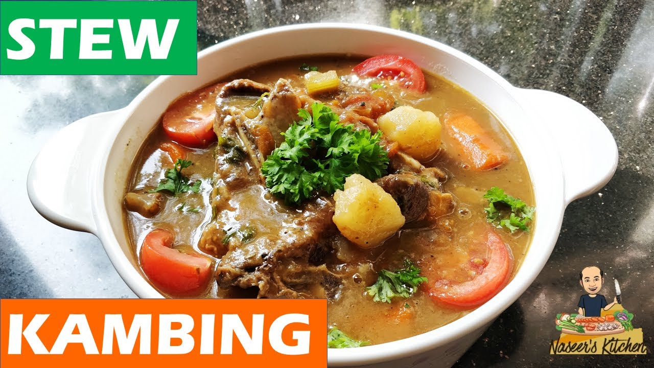 Resepi Lamb Stew - Stew Kambing