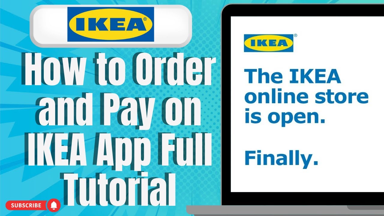How to Order and Pay on IKEA App Full Tutorial
