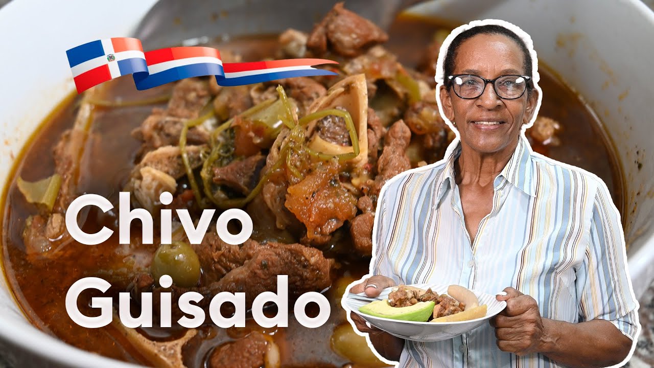 Como Guisar Carne de chivo Estilo Dominicano - Cocinando con Yolanda
