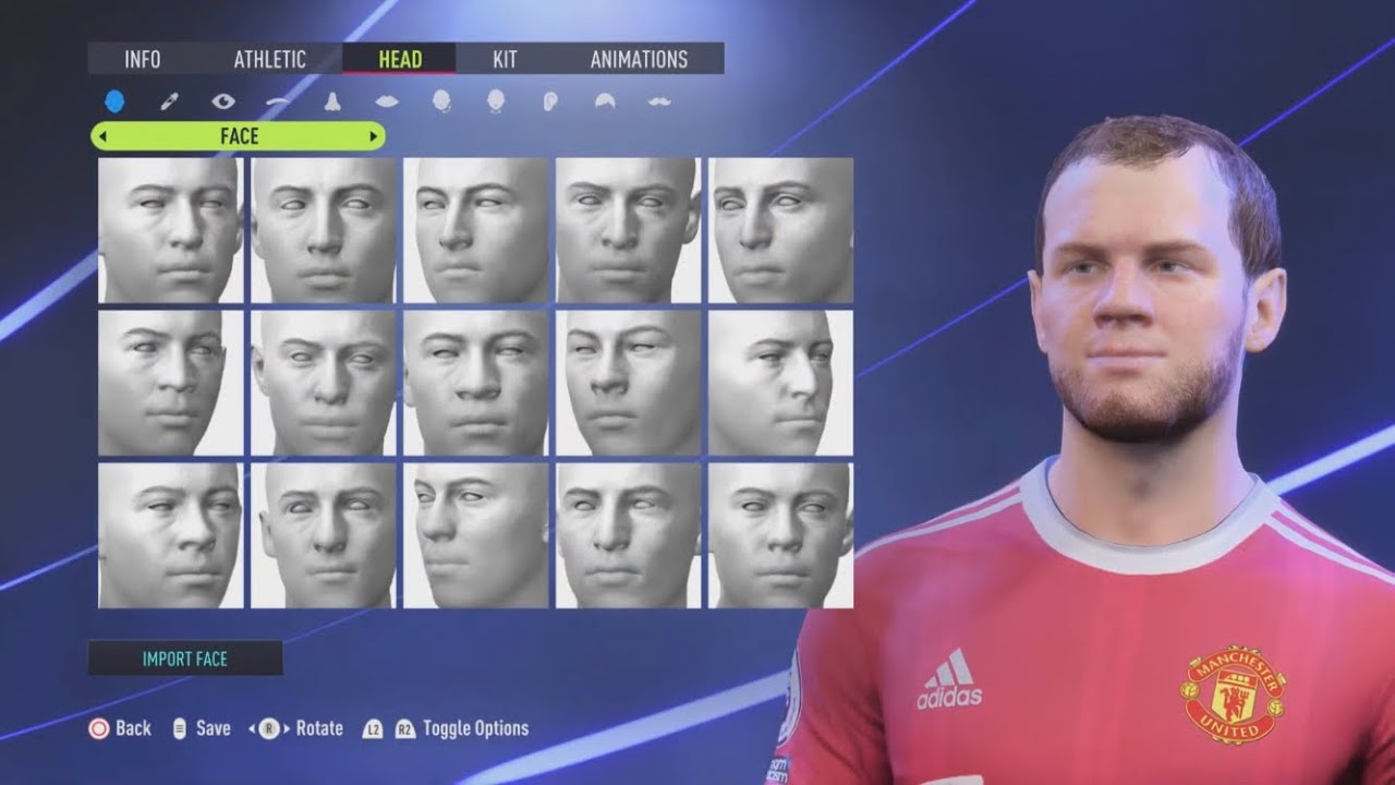 FIFA 23 How to make Wayne Rooney Pro Clubs Look alike