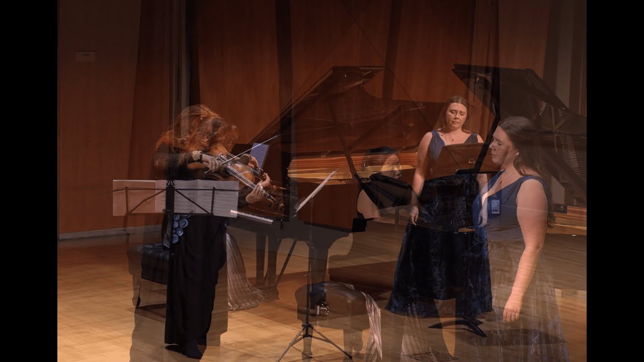 Loeffler - 4 Po&egrave;mes, Op.5 for voice, viola, and piano