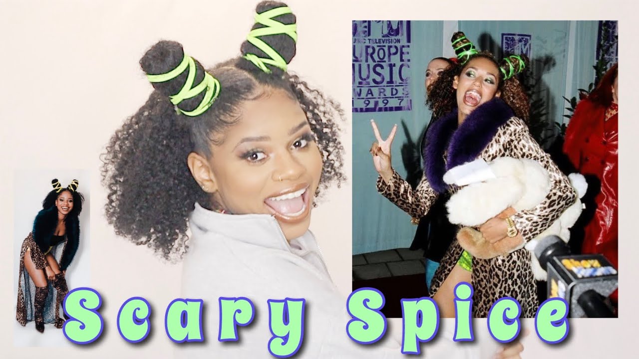 Scary Spice Space Buns | aDelores