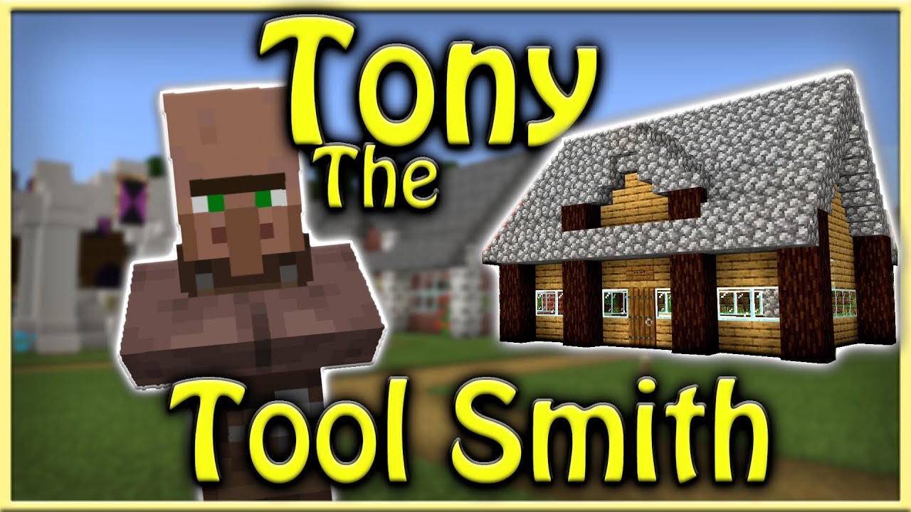 Tony the Toolsmith! - [Minecraft Bedrock Survival]