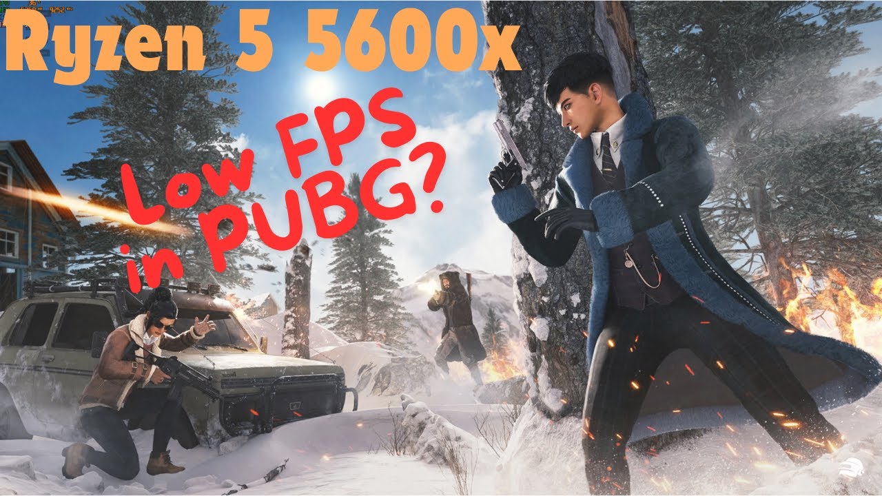 Ryzen 5 5600x with RTX 3080 1440p PUBG Low FPS (FTPM enabled)