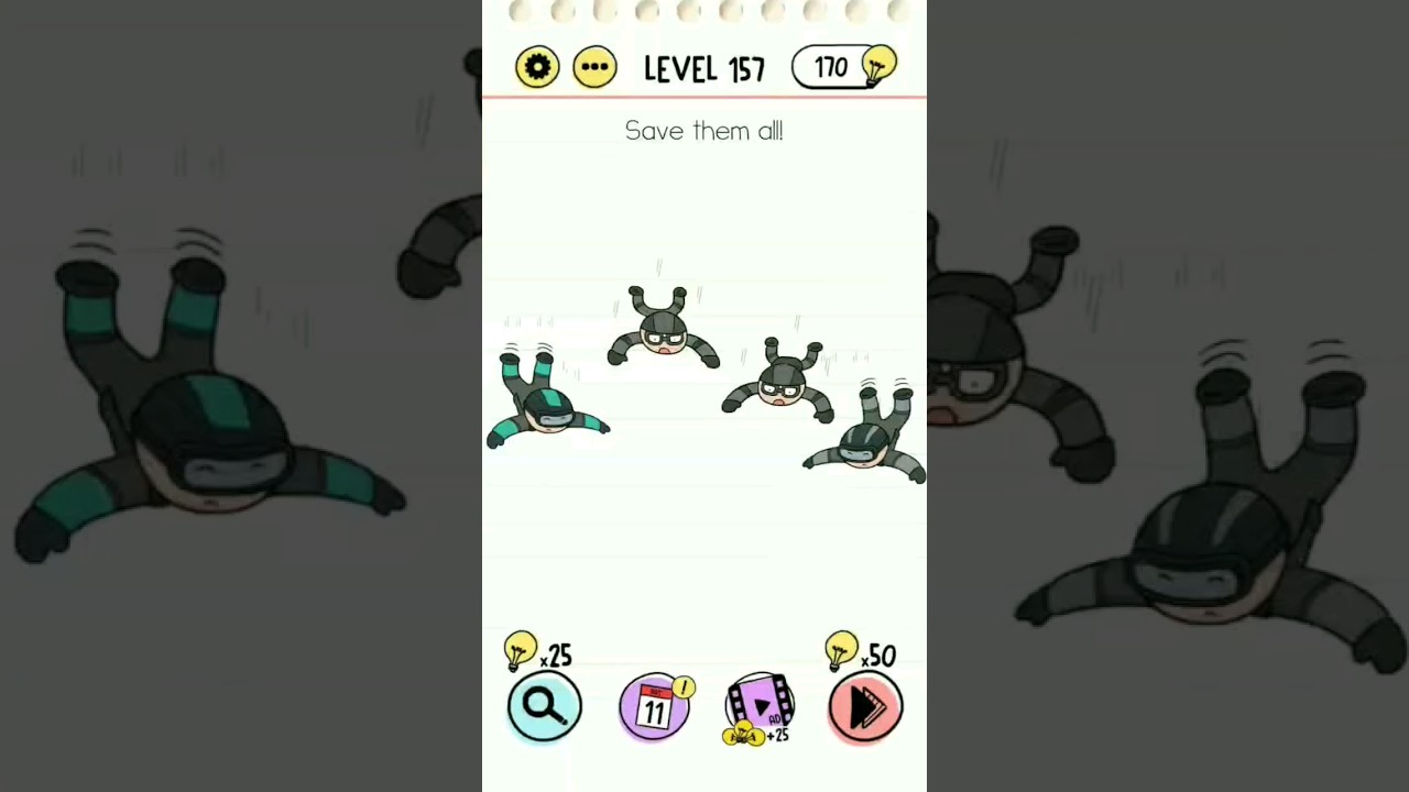 Brain Test Level 157 Tricky Puzzles #androidgames #braintest #answer
