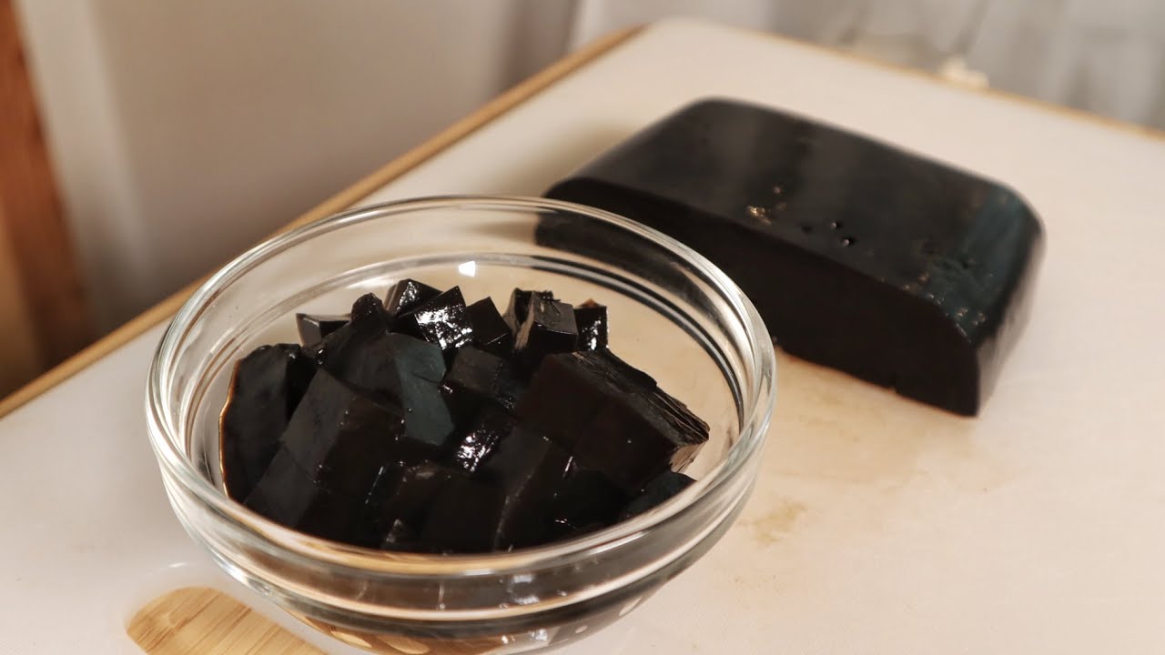 HOW TO MAKE EASY GRASS JELLY AT HOME (CARA BUAT CINCAU HOMEMADE) | BASICKELI