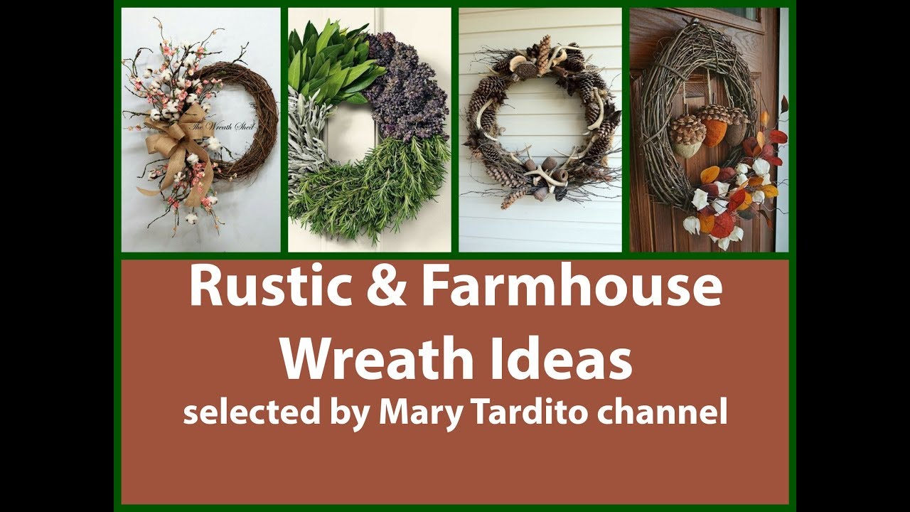 Rustic Farmhouse Style Wreaths Ideas