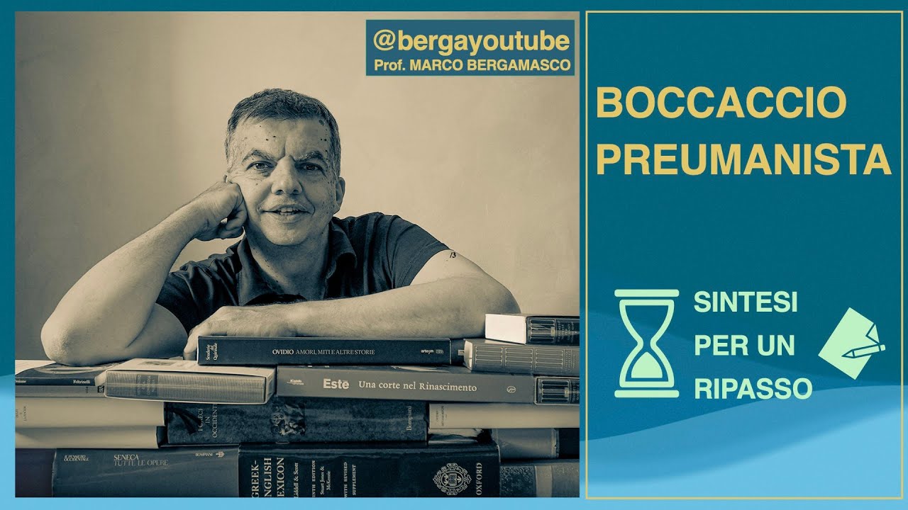 Boccaccio e l'Umanesimo. Boccaccio preumanista.