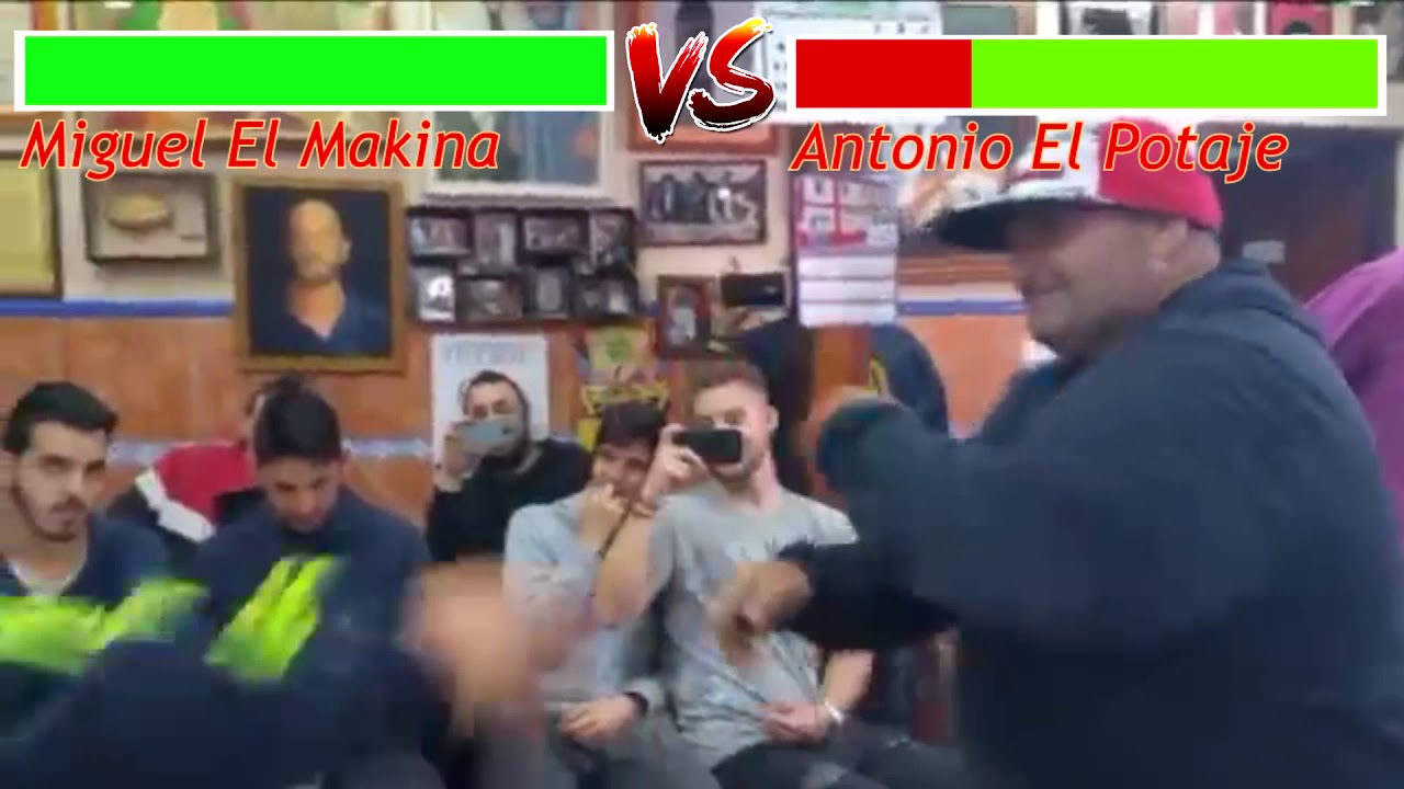 PELEA - Miguel el MAKINA VS Antonio el POTAJE