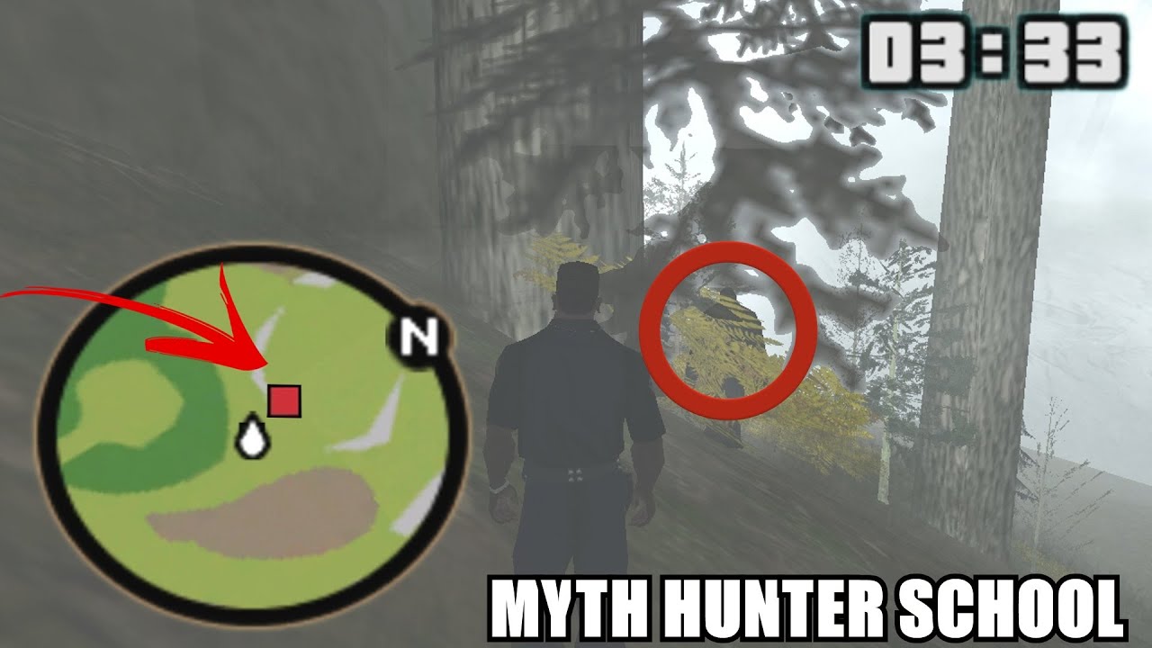 How to find and kill BIGFOOT? | Myth Activators Tutorial - GTA San Andreas - Myth Hunter School #5