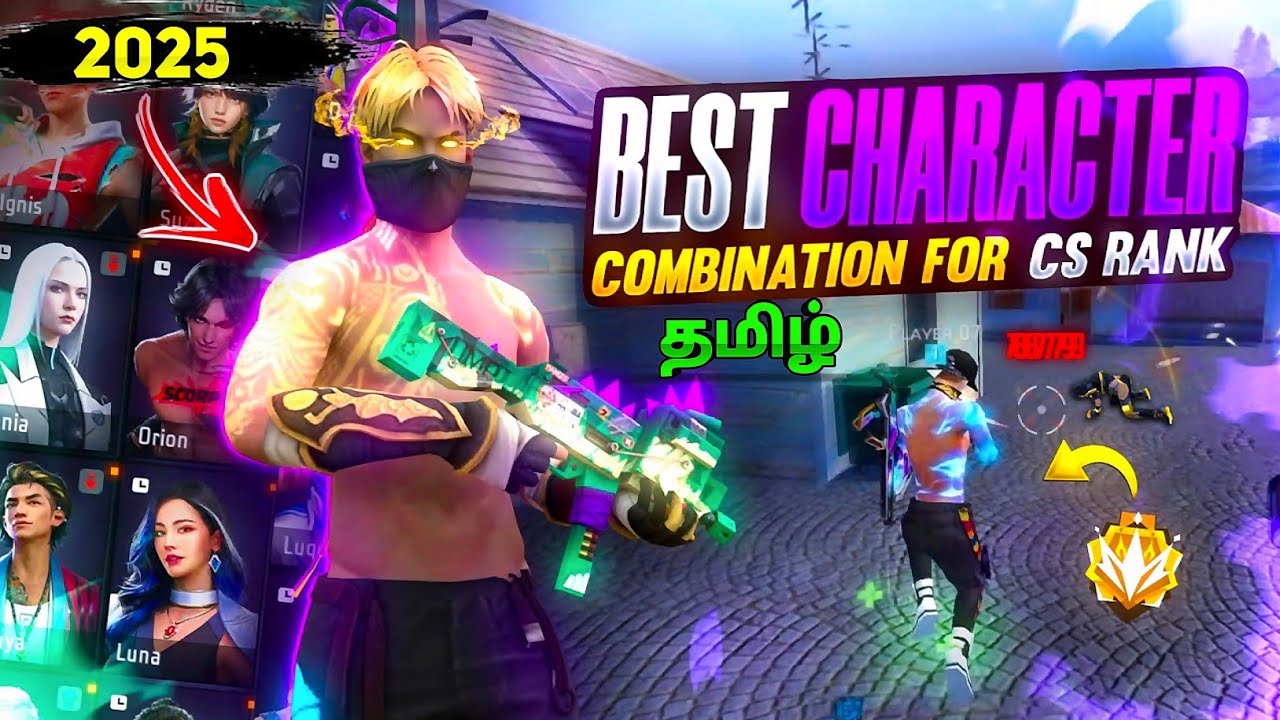 🔥 Советы по ранговым комбинациям в Free Fire CS на тамильском языке | 100% гарантия победы! | Ран...