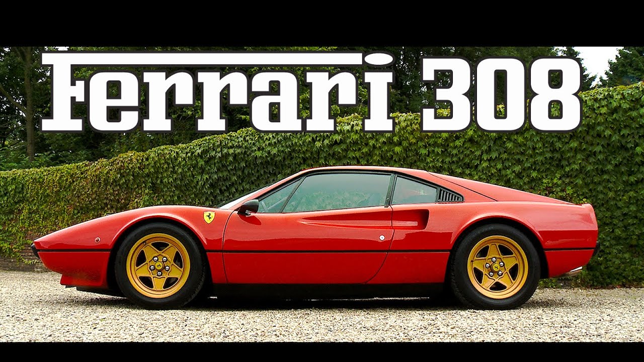 FERRARI 308 GTB VETRORESINA Fiberglass 1976 - Test drive in top gear - V8 Engine sound | SCC TV