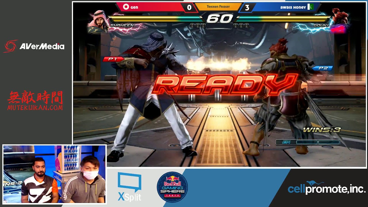 鉄拳7 弦(シャヒーン) VS Awais Honey(豪鬼)　TEKKEN7 Gen(SHAHEEN) VS Awais Honey(AKUMA)