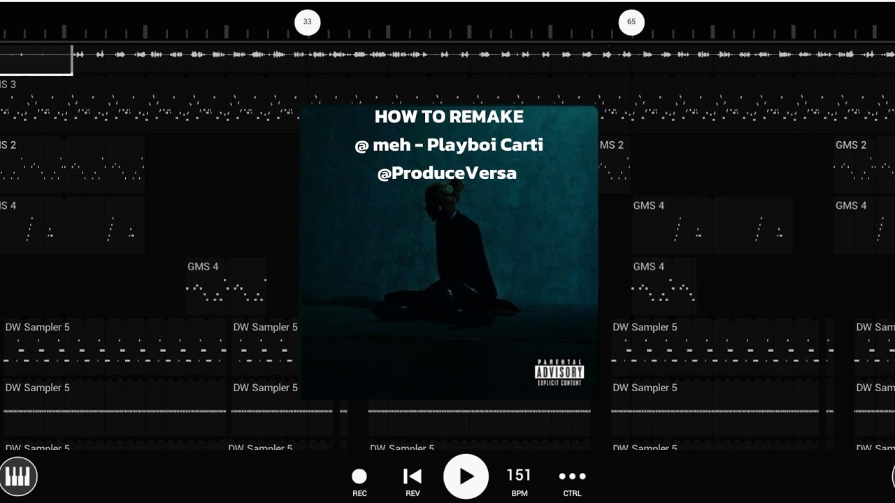 How "@ meh" was made by Playboi carti (94% accurate) Mobile Fl studio