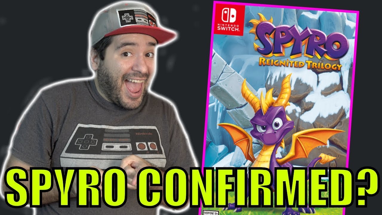 &lsquo;SPYRO REIGNITED TRILOGY&rsquo; NINTENDO SWITCH LEAK?! | 8-Bit Eric