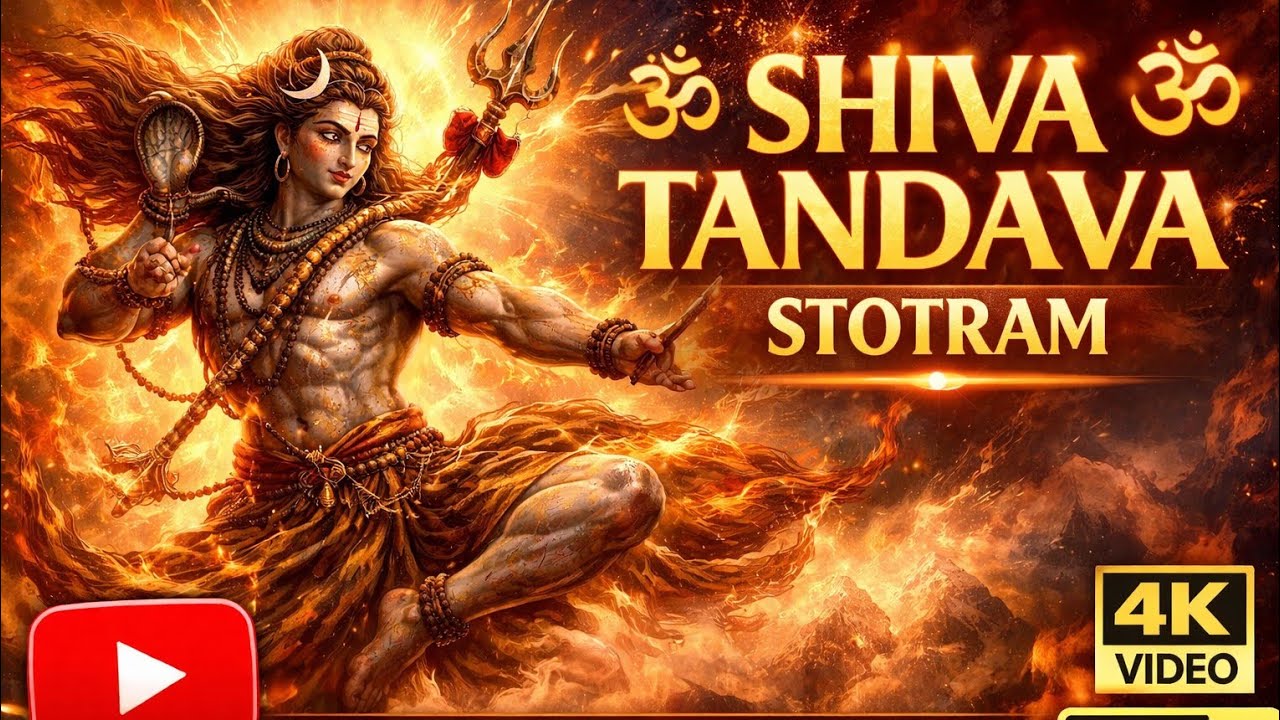 🔱 Shiva Tandava Stotram 🔥🕉️ Feel the cosmic power of Mahadev✨ Har Har Mahadev#youtube #viral #fyp 